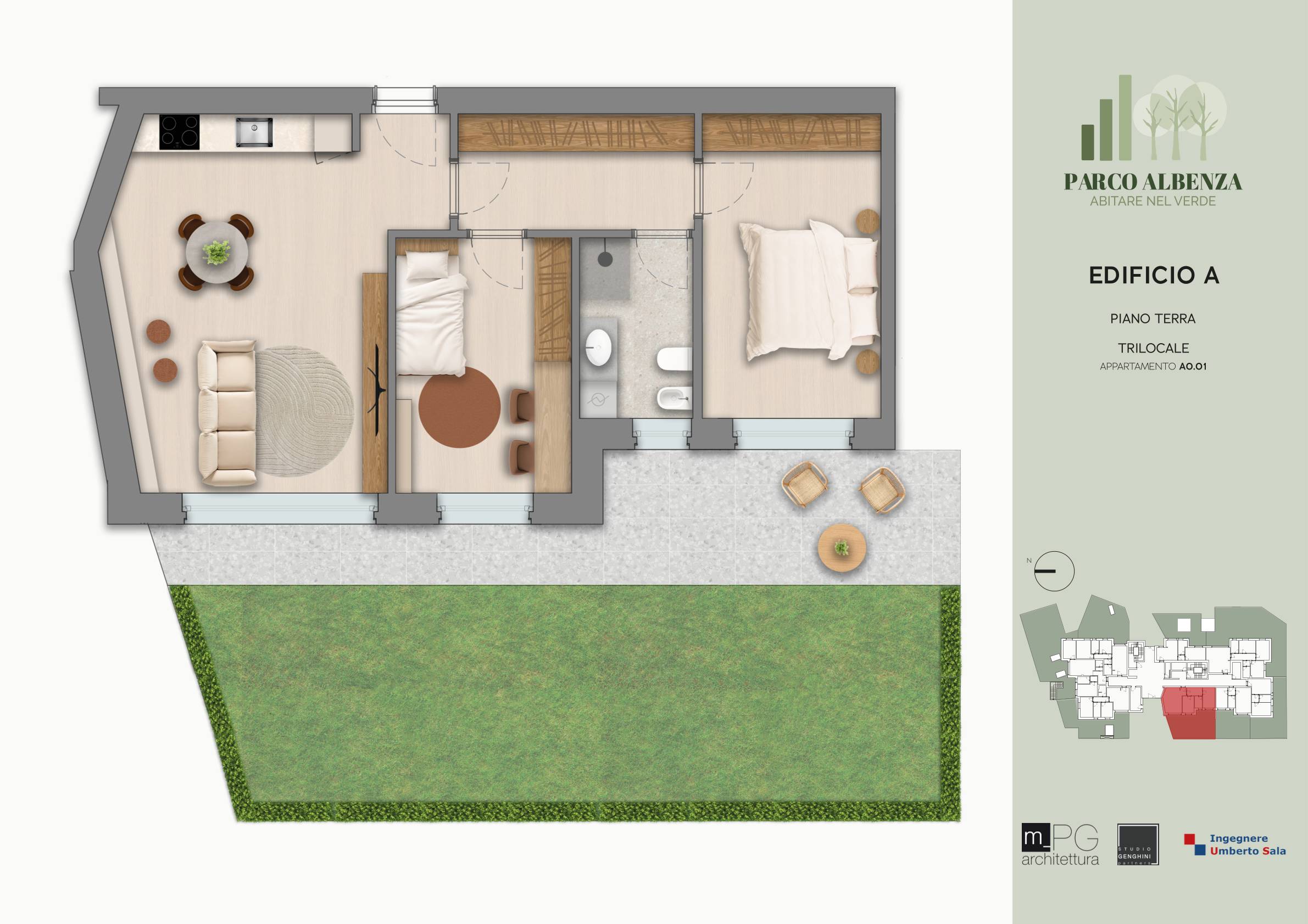 Planimetria Appartamento A0.01