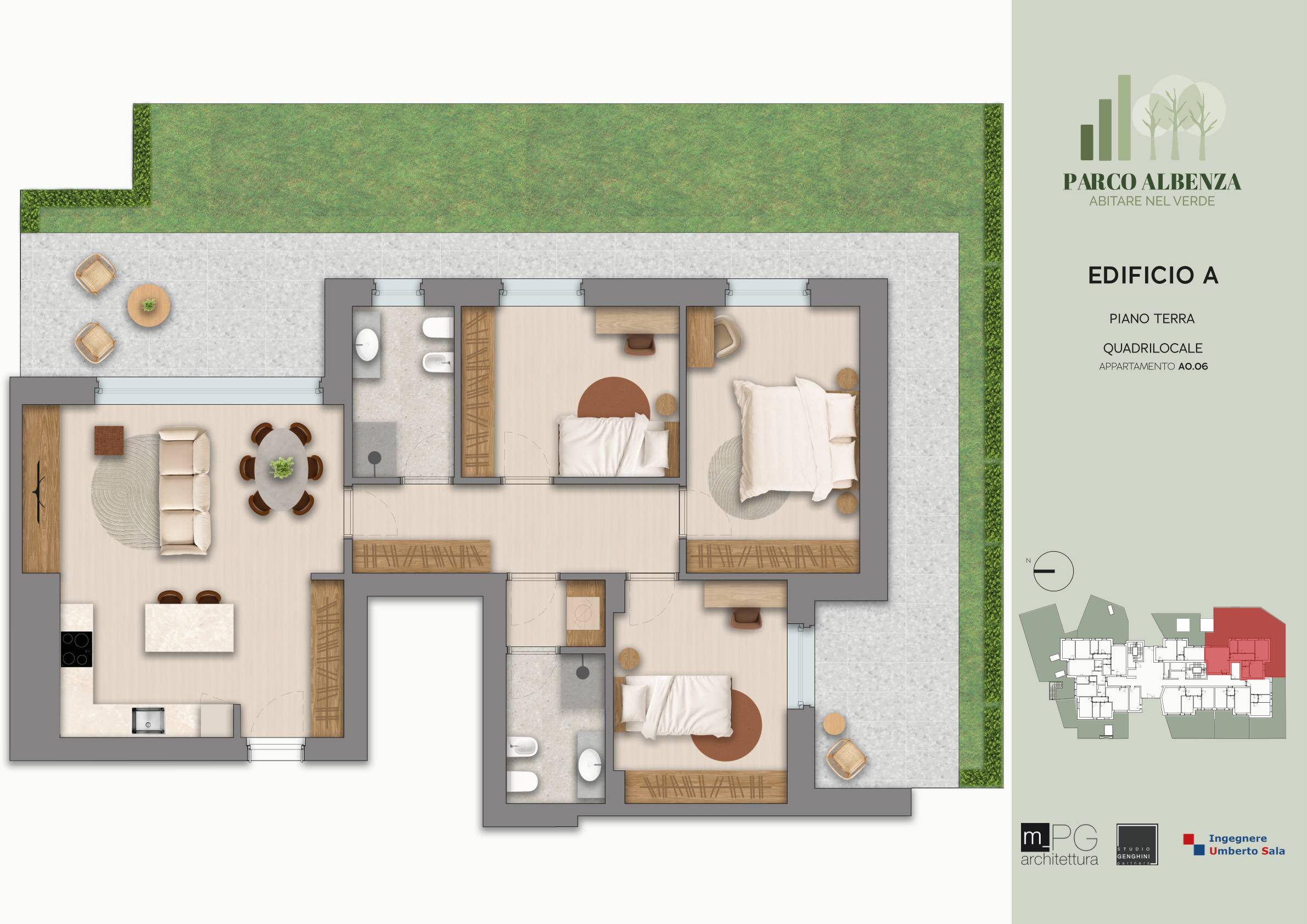 Planimetria Appartamento A0.06